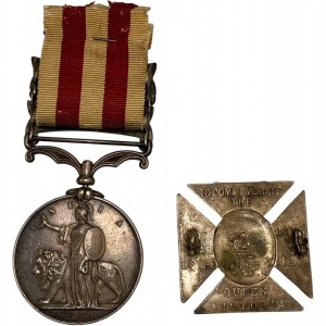 India Mutiny Medal Lucknow, Relief of Lucknow - 53rd Regiment