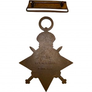 Great Britain WWI 1914-15 Star Medal - Highland LI