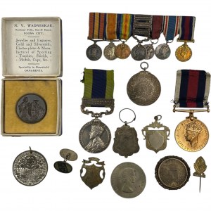 British India Medal Group to Police Officer