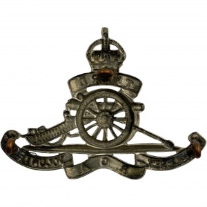 British Third Middlesex Royal Garrison Artillery Volunteer Cap Badge