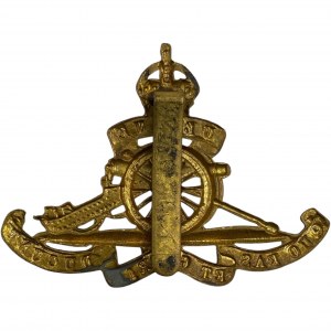 Militia Artillery Cap Badge Marked M