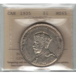 Canada 1935 Silver Dollar