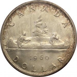 Canada 1960 Silver Dollar