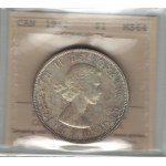Canada 1962 Silver Dollar