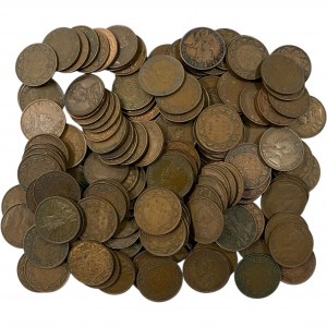 Canada George V Large Cent Lot (170 Pieces)