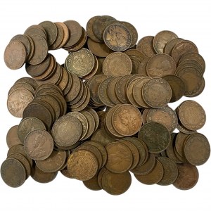 Canada George V Large Cent Lot (170 Pieces)
