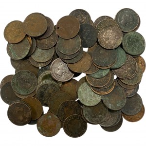 Canada Victoria, Edward, George Cull Lot (90 Pieces)