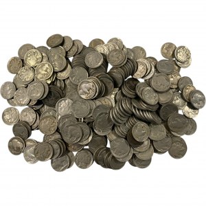 United States Buffalo Indian Head Nickel Five Cent Bulk Lot (310+ Pieces)