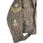 Canada WWII Royal Canadian Electrical Mechanical Engineers RCEME 1940 Battle Dress