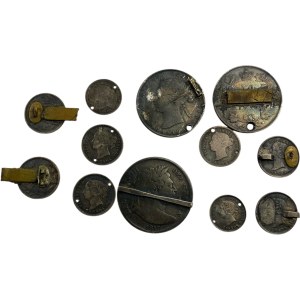 Canada Victorian Love Tokens (12 Pieces)