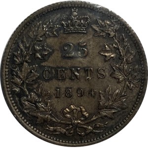 Canada 1894 25 Cent