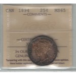 Canada 1894 25 Cent