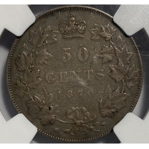 Canada 1870 50 Cent No LCW