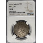 Canada 1870 50 Cent No LCW