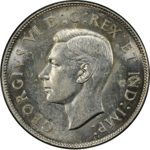 Canada 1946 50 Cent Narrow Date Design in 6
