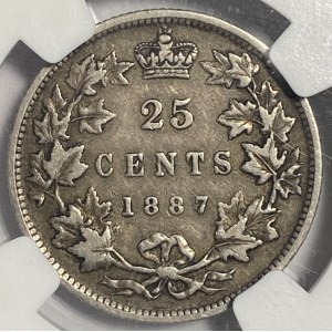 Canada 1887 25 Cent