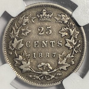 Canada 1887 25 Cent