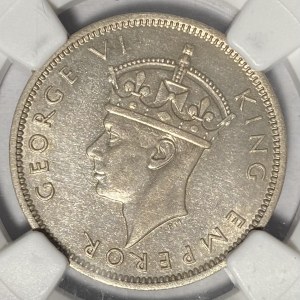 Mauritius 1946 Half Rupee