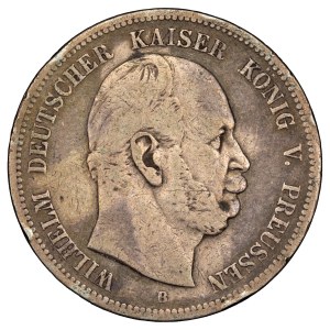 German States Prussia 1875-B 5 Mark