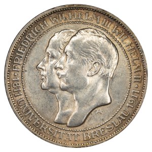 Germany 1911-A 3 Mark Breslau University