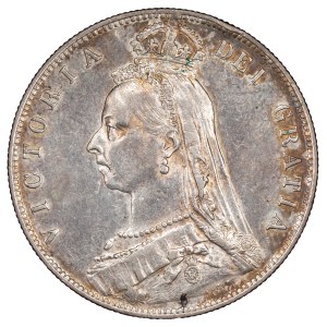 Great Britain 1889 1/2 Crown
