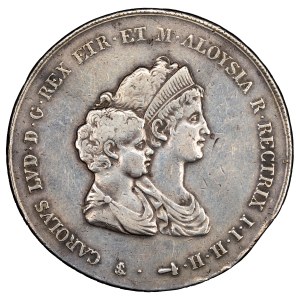 Italian States Tuscany, Etruria 1807 10 Lira