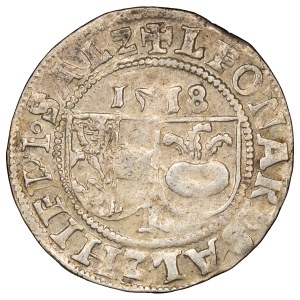 Austrian States Salzburg 1518 4 Kreuzer Batzen