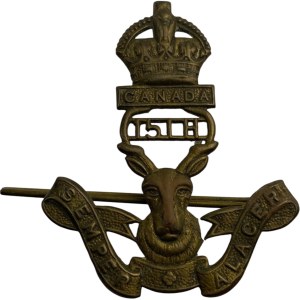 Canada 15th Alberta Light Horse Cap Badge