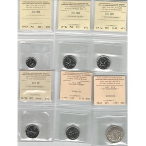 Canada Dime to Dollar ICCS Certified Lot (10 Pieces)