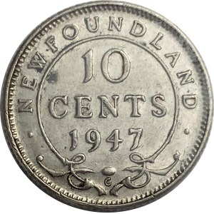 Canada Newfoundland 1947H 10 Cent