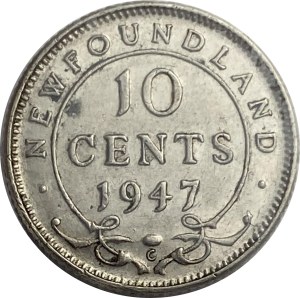 Canada Newfoundland 1947H 10 Cent