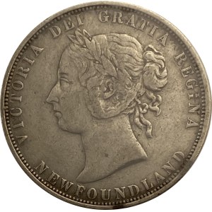 Canada Newfoundland 1882H 50 Cent