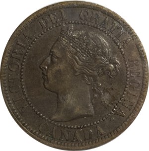 Canada 1893 1 Cent Double 9