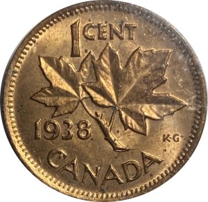 Canada 1938 1 Cent