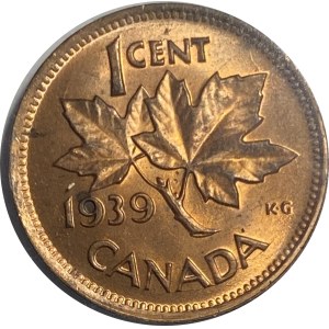 Canada 1939 1 Cent