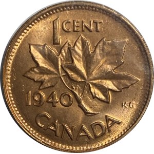 Canada 1940 1 Cent