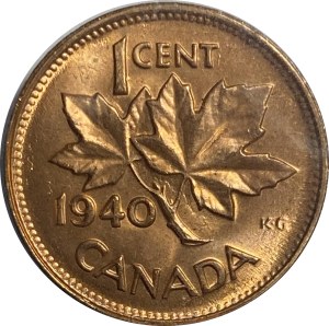 Canada 1940 1 Cent