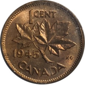 Canada 1945 1 Cent