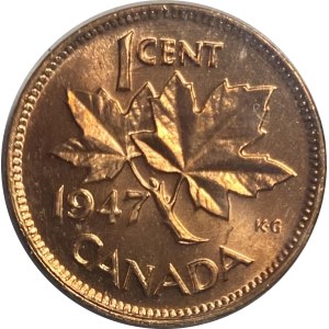 Canada 1947 1 Cent