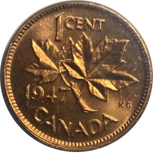 Canada 1947 1 Cent