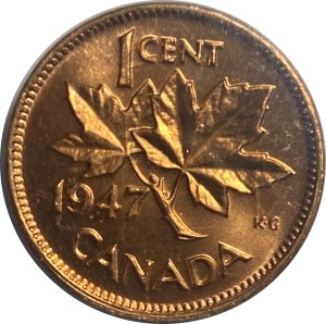 Canada 1947 1 Cent