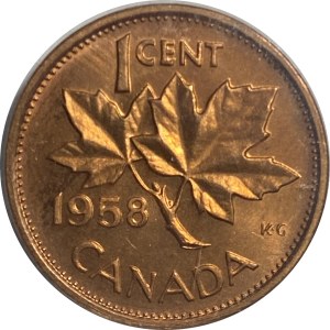 Canada 1958 1 Cent