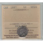Canada 1887 5 Cent