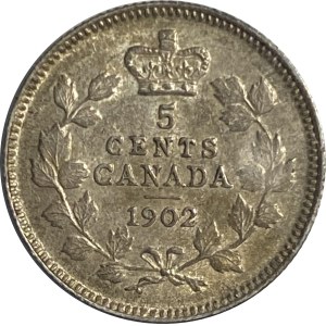 Canada 1902 5 Cent
