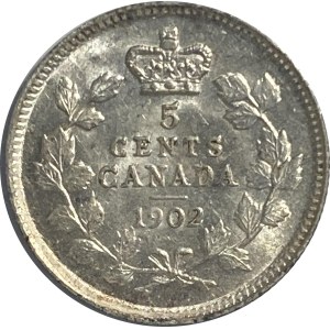 Canada 1902 5 Cent