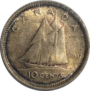 Canada 1937 10 Cent