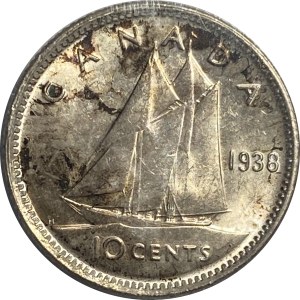 Canada 1938 10 Cent
