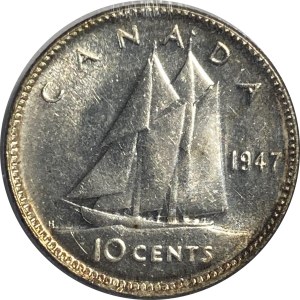 Canada 1947 10 Cent