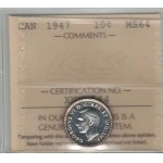 Canada 1947 10 Cent