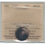 Canada 1947 10 Cent